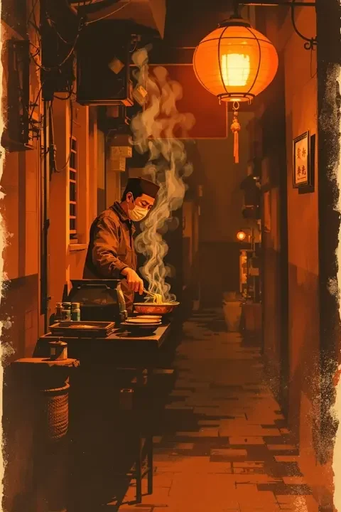 巷口面馆 海报